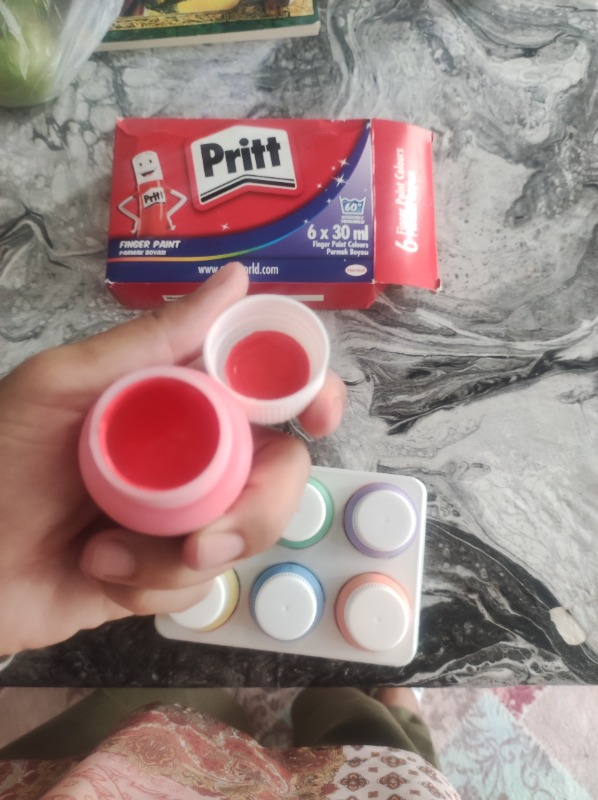 Pritt Parmak Boyası 6'lı 30Ml (1221355)