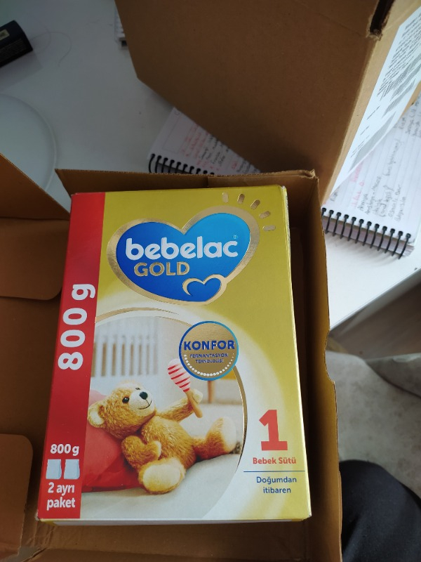 Bebelac Gold Konfor 1 Bebek Sütü 0-6 Ay 800 Gr