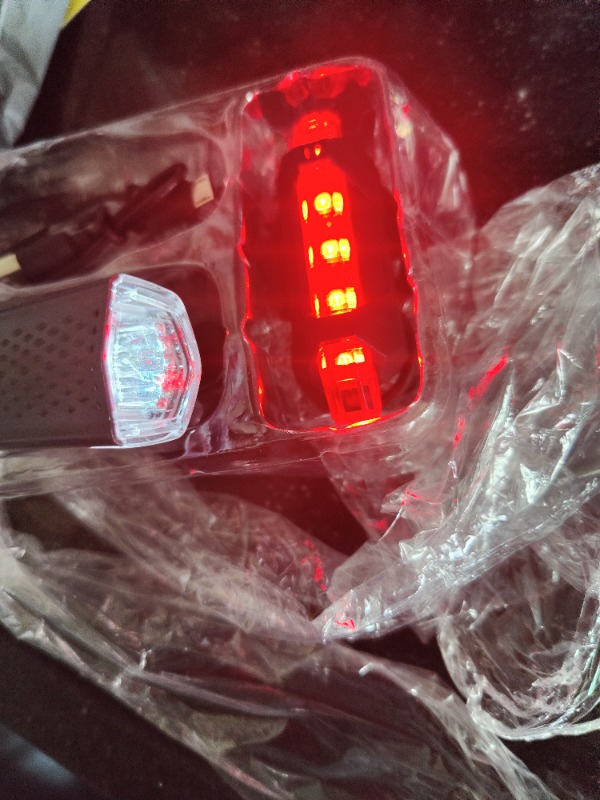 Greathings USB Şarjlı Bisiklet Ön-Arka Far Stop Lambası Seti