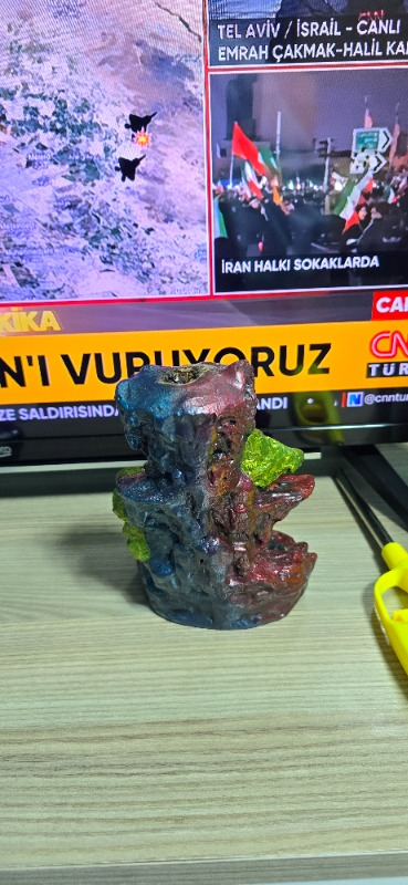 Tedi Sanat Dağ Yeni Şelale [ 10 ADET TÜTSÜ HEDİYELİ ]  Geri Akış Tütsülük Buhurdanlık