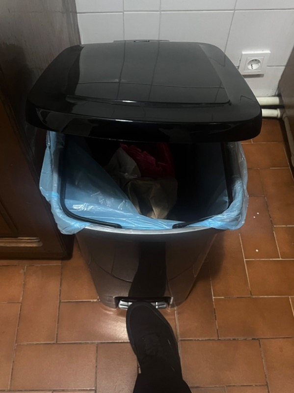 Şenyayla Pedallı Slım Çöp Kovası 40 lt