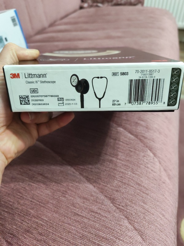 Littmann Stetoskopp3m Littmann Classic Iıı Yetişkin Black 5803