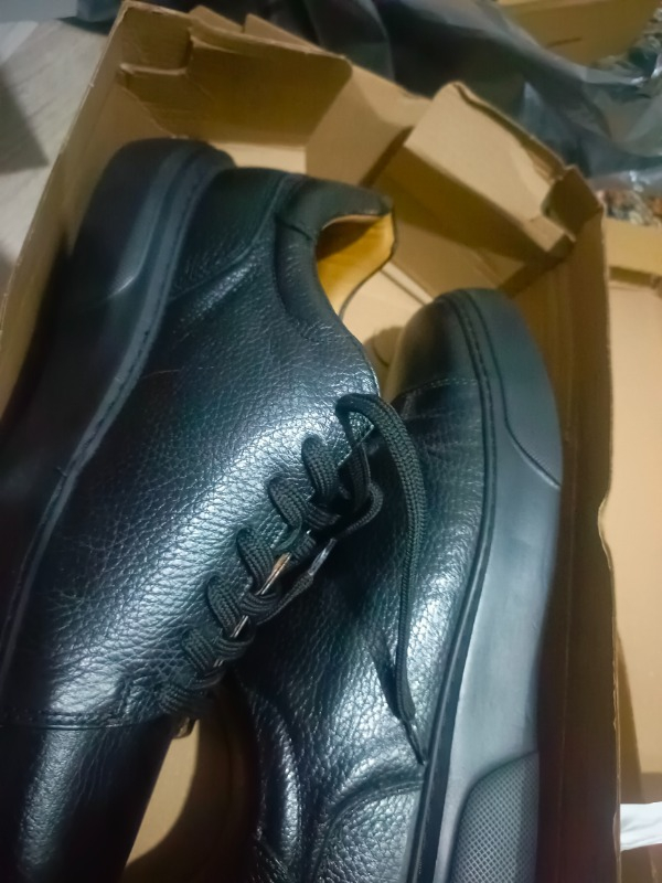 Lufian Tommy Erkek Deri Sneaker Ayakkabı Siyah