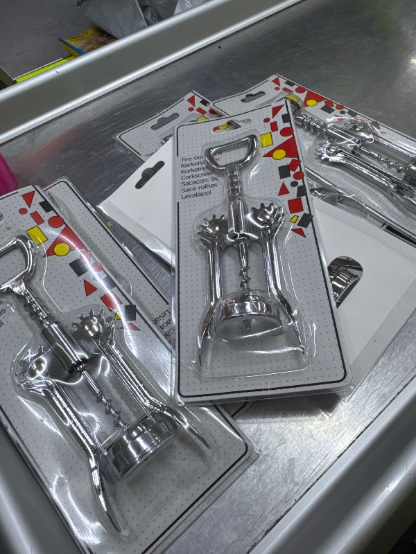 Metaltex Kanatlı Krom Tirbüşon