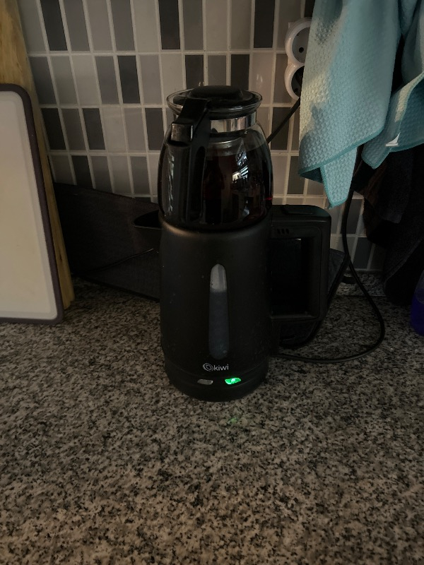 Kiwi Ktm-2907 Çay Makinesi - Siyah