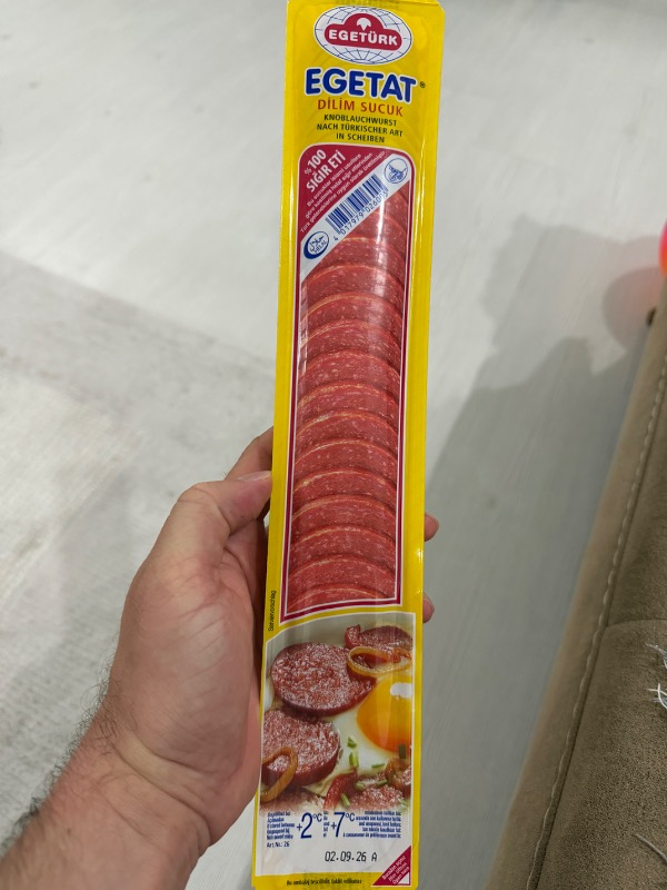 EGETÜRK Egemen Parmak Sucuk 500 G