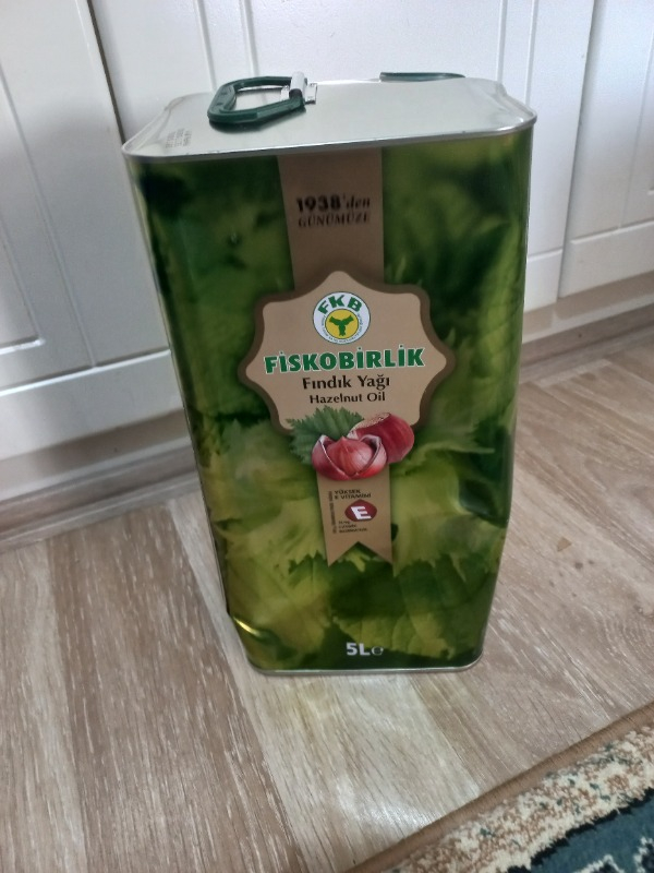 Fiskobirlik Fındık Yağı 5 Litre