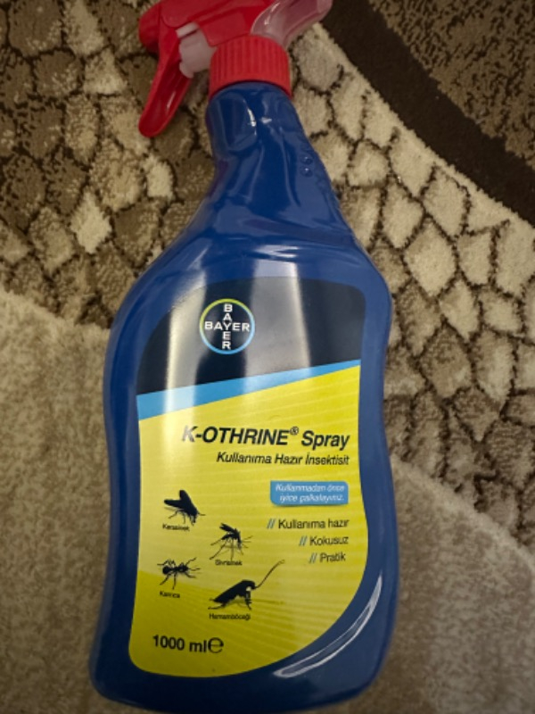 Bayer K-Othrine Al Sprey Genel Haşere Temizleyici 2 x 1 lt