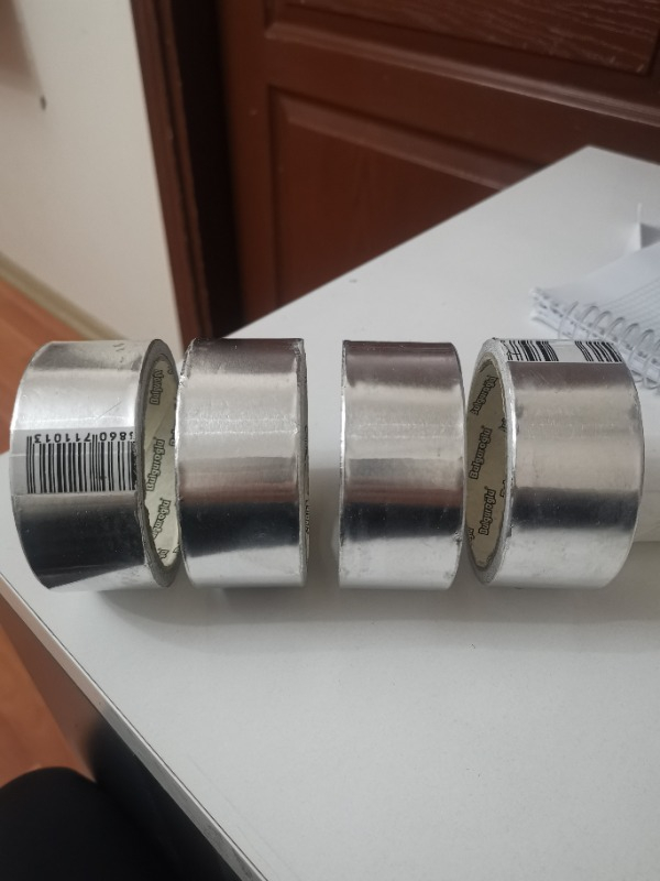 SGS Alüminyum Folyo Bant 72MMx25MT