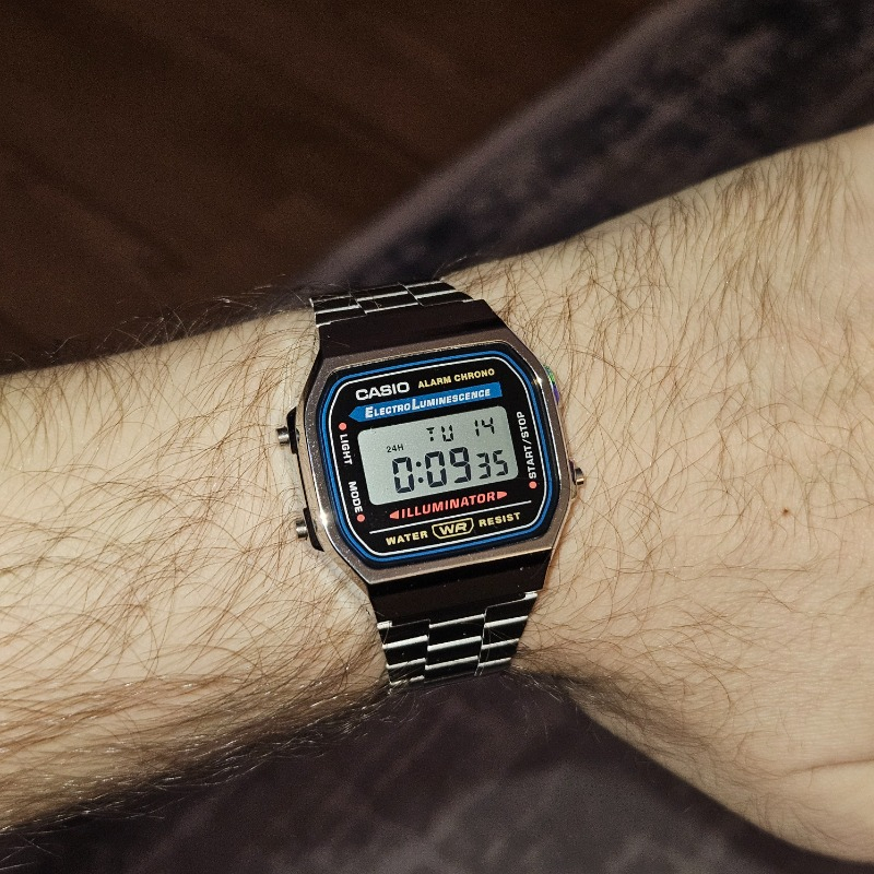 Casio RETRO A168WA-1WDF Kol Saati