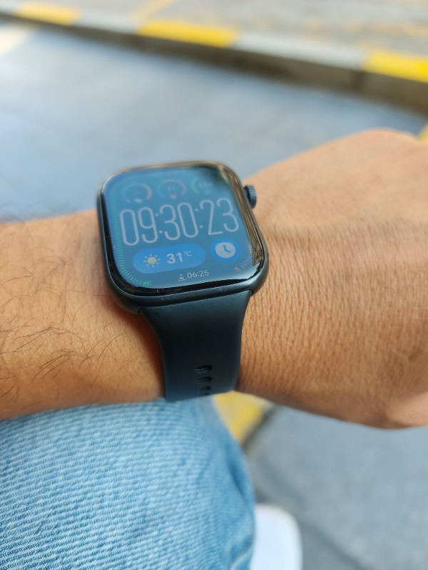 Honor Watch X5I 1,96 inç Ekranlı Akıllı Saat Siyah Bluetooth Bağlantı ve Spor Uyumlu Sağlık Takibi