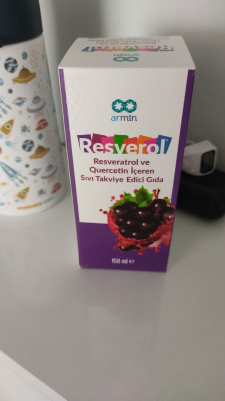 Armin Resverol Resveratrol ve Quercetin İçeren Sıvı Takviye Edici Gıda 150 ml