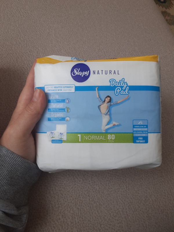 Sleepy Natural Günlük Ped Normal 80 Adet