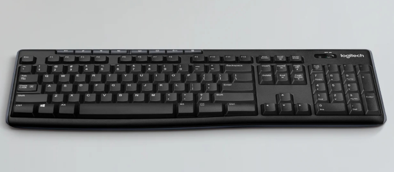 Logitech K270 Tam Boyutlu Kablosuz Türkçe Klavye - Siyah