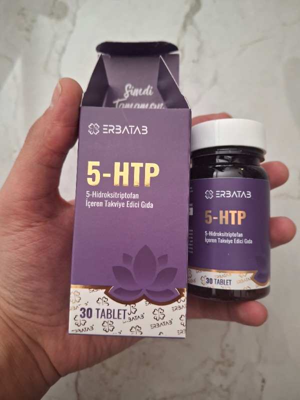 Erbatab 5-Htp Hidroksitriptofan İçeren Takviye Edici Gıda 30 Tablet