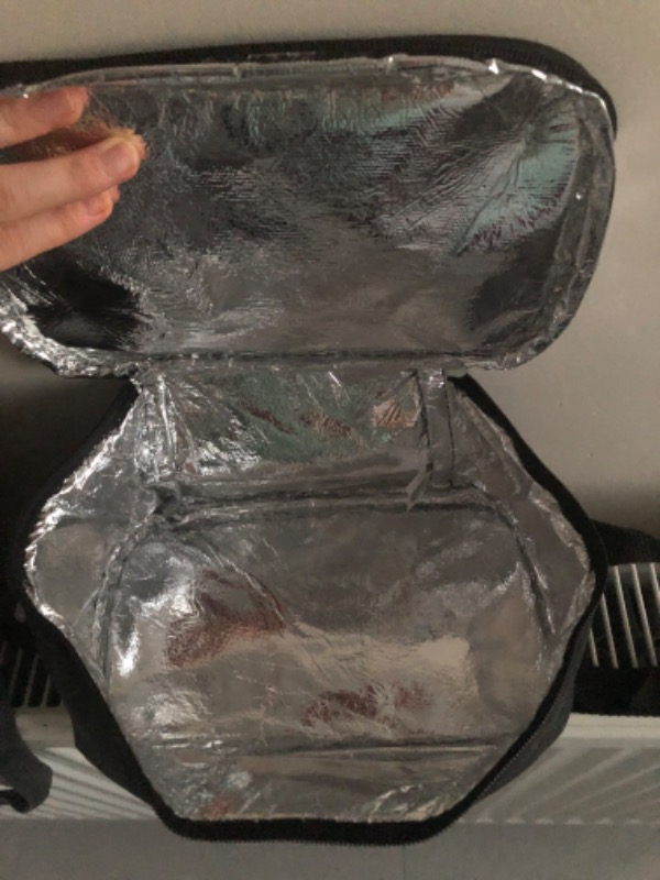 Wia Termoslu Beslenme Çantası Siyah