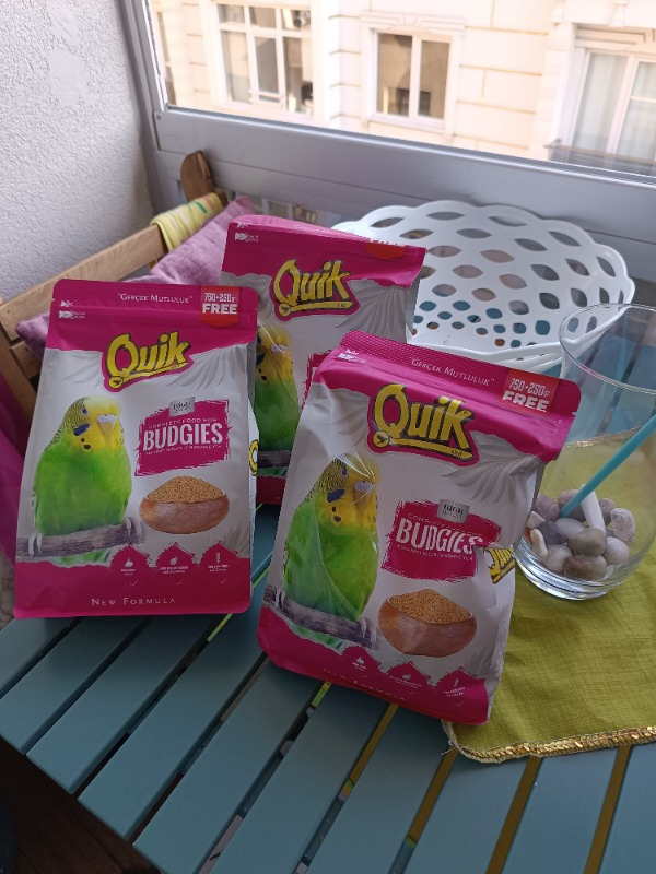 Quik Muhabbet Kuşu Yemi 1 Kg