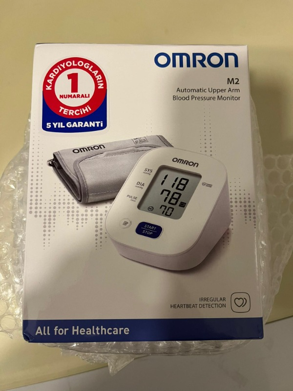Omron M2 Hem-7121-E (7143-E) Hafızalı Üst Koldan Ölçer Dijital Tansiyon Aleti