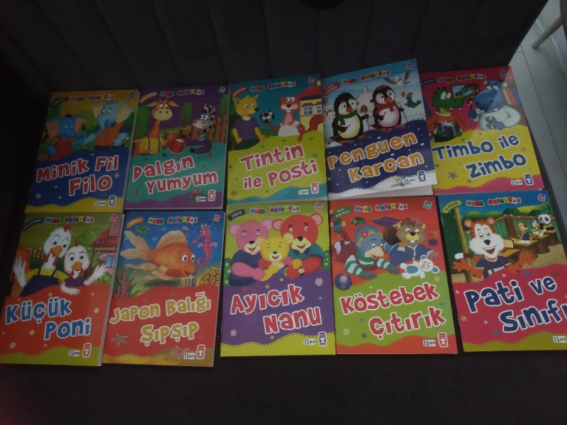 Mini Masallar Seti 3 (10 Kitap) - Nalan Aktaş Sönmez