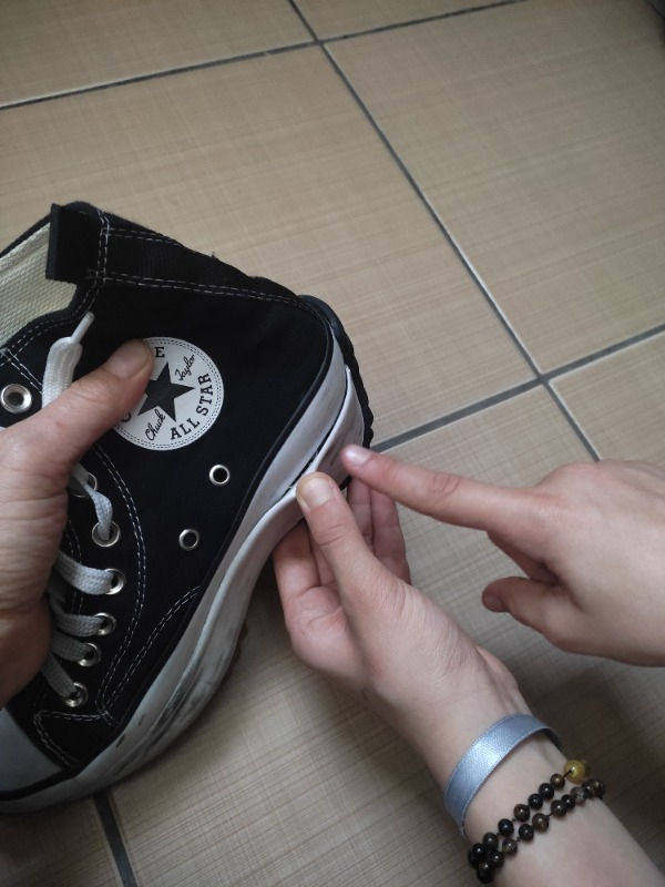 Converse Run Star Hike Platform Unisex Siyah Sneaker.001