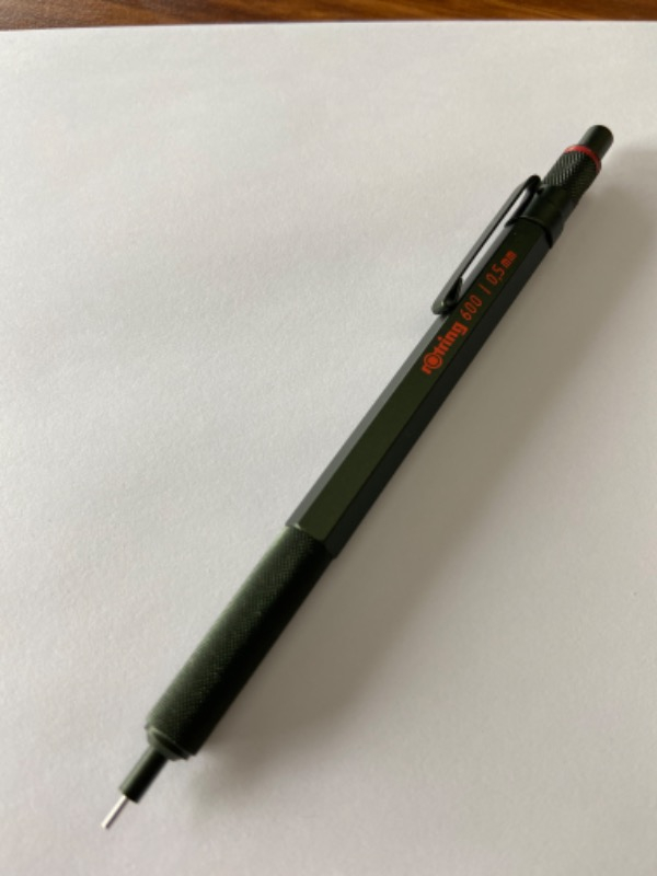 Rotring 2114268 600 Versatil Kalem 0.5 Koyu Yeşil
