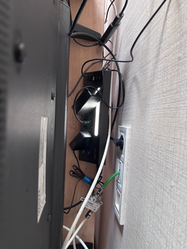 Fulltech Ftr-22 Gece Lambalı Akım Korumalı Çoklu Priz - Siyah