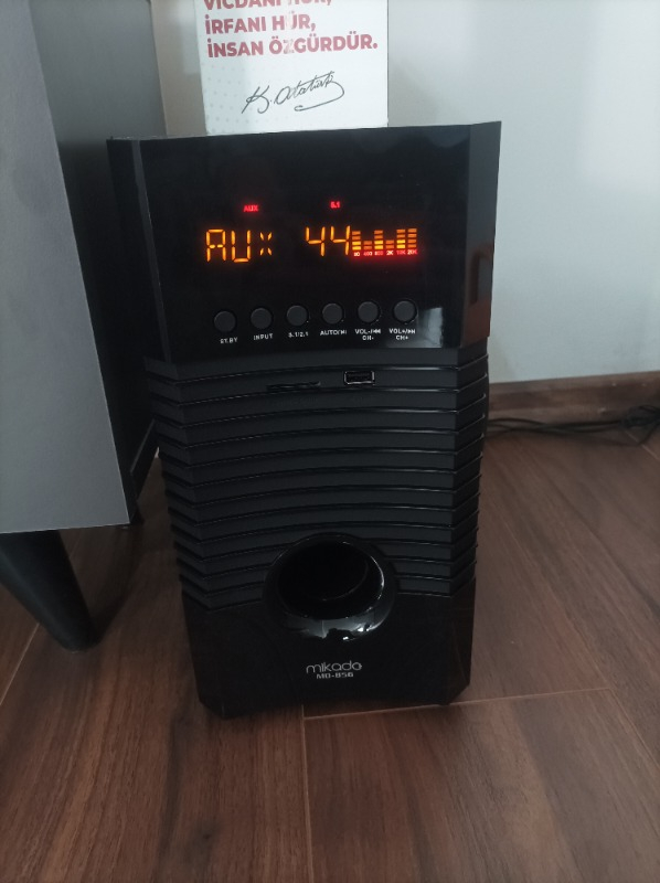 Mikado MD-856 5+1 Multimedia Bluetooth Speaker Usb+SD+FM Destekli Uzaktan Kumanda ile 220V