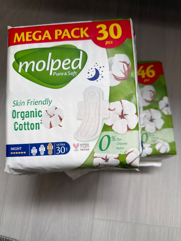 Molped Pure&Soft Karma Paket (46'Lı Normal + 30'Lu Gece + 32'Li Günlük)