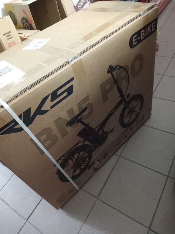 RKS  Elektrikli Bn5 Pro Katlanabilir Bisiklet Siyah