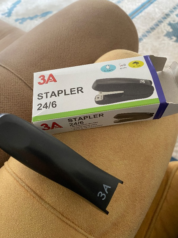Kraf Zımba Makinası No:24/6 20G Siyah