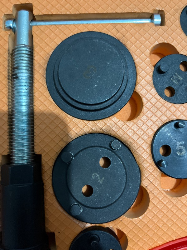 RICO 12 Parça Fren Balata Piston İtme Seti Ergonomik Tasarım ile Kullanım Kolaylığı Sağlar