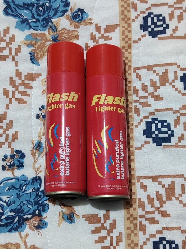 Flash Çakmak Gazı 270 ml 140 gr Doldurulabilir Çakmaklar İçin Yüksek Kaliteli Yakıt