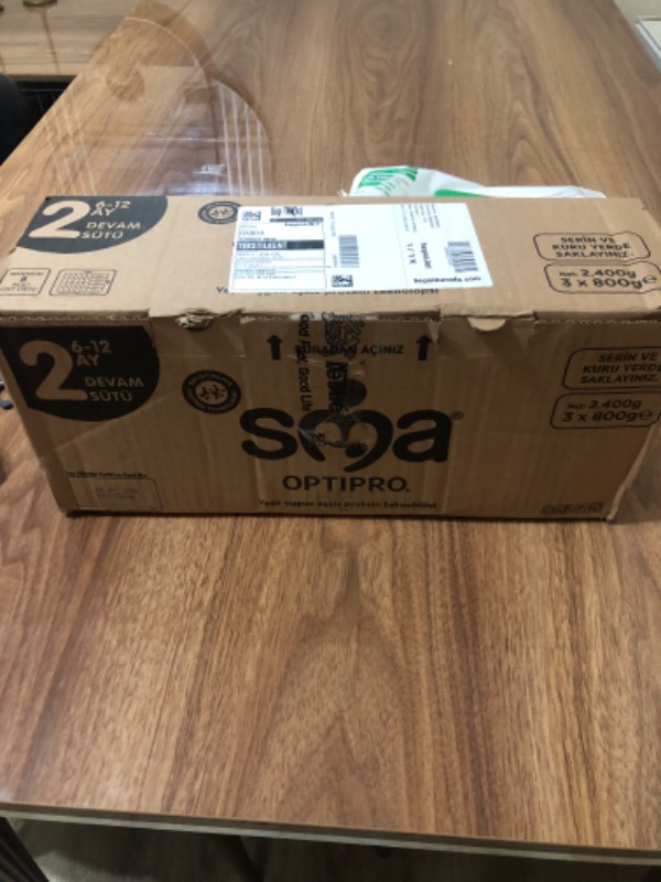 SMA Optipro Probiyotikli 2 6-12 Ay Bebek Sütü 800 gr x 3 Adet