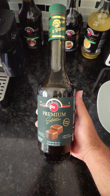 FO Karamelli Şurup – Premium 700 ml