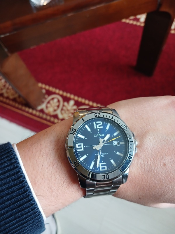 Casio Casıo MTP-VD01D-2BVUDF Erkek Kol Saati