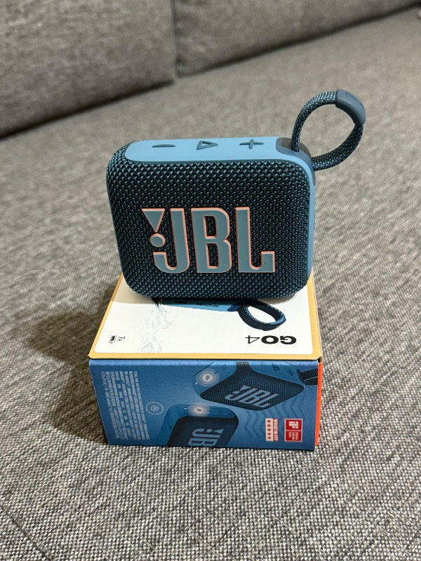 JBL Go4, Bluetooth Hoparlör, IP67, Mavi