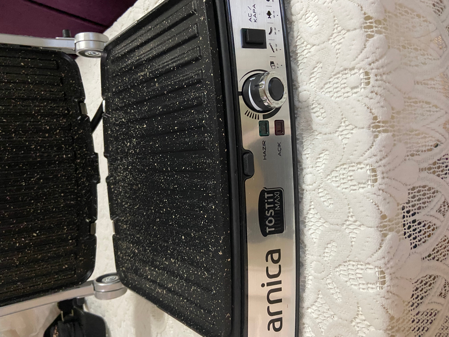 Arnica Tostit Maxi Granit Izgaralı Tost Makinesi GH26240