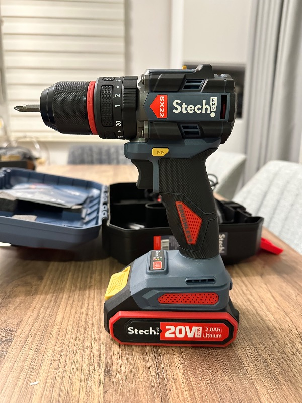 Stechend SX22-2*2.0 Ah Akülü Darbeli Matkap