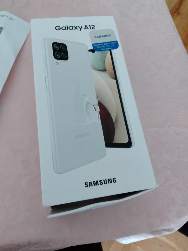 Samsung Galaxy A12 128 GB (Samsung Türkiye Garantili)