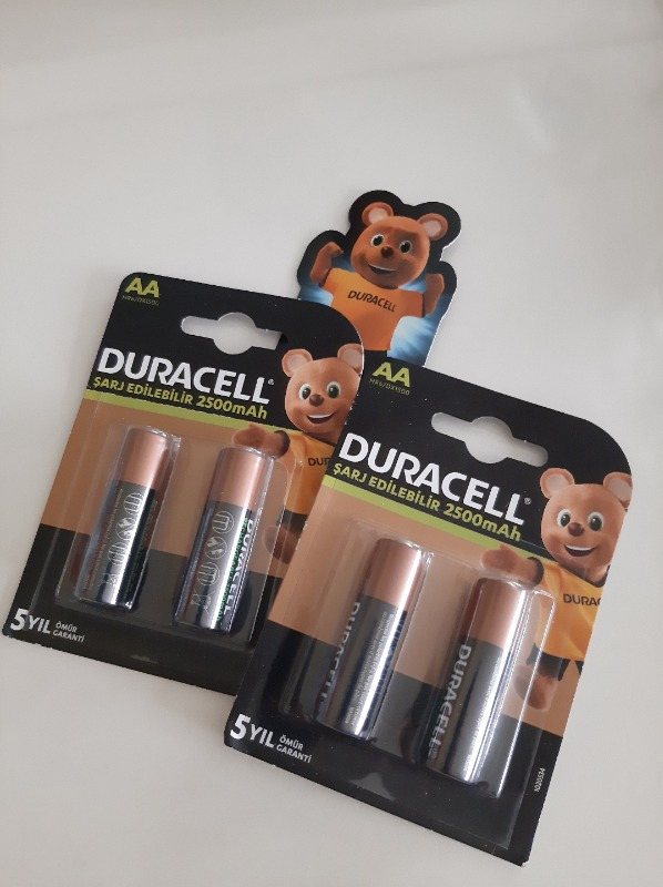Duracell Şarj Edilebilir AA Kalem Pil 2500 Mah 4'Lü Paket