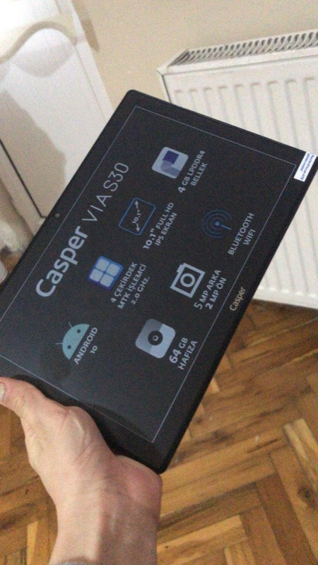 CASPER VIA.S30 4GB 64GB 10" FHD TABLET