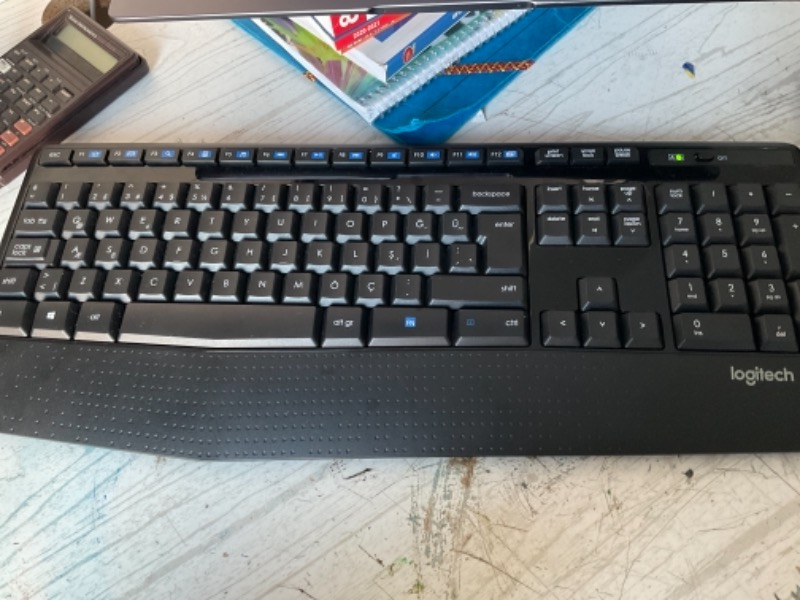 Logitech MK345 Kablosuz Klavye & Mouse Seti-Siyah