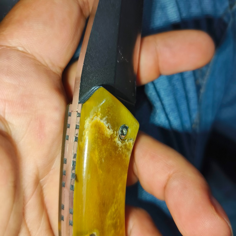 Hisar Bıçak Koç Boynuzlu N690 Çelik Cep Bıçağı