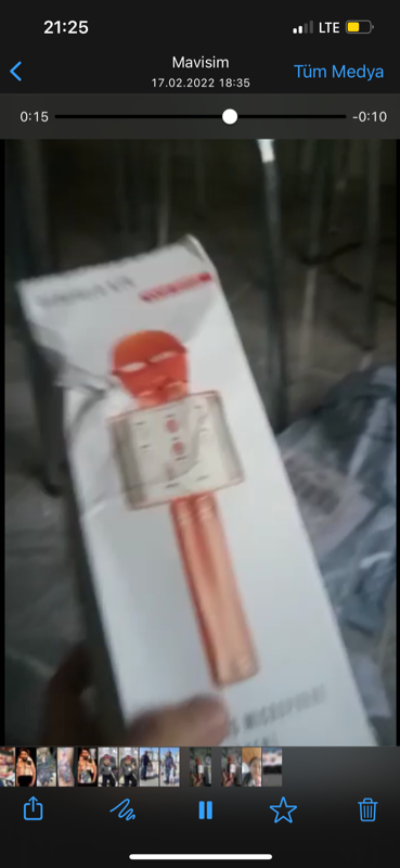 Okmore Bluetooth Karaoke Mikrofon