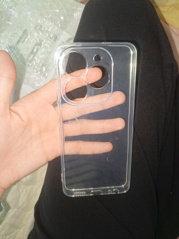 Kvy Tecno Spark 20 Kamera Korumalı Süper Silikon Kılıf