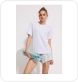 Babokah Premium Pamuk Basic Tshirt Kadın