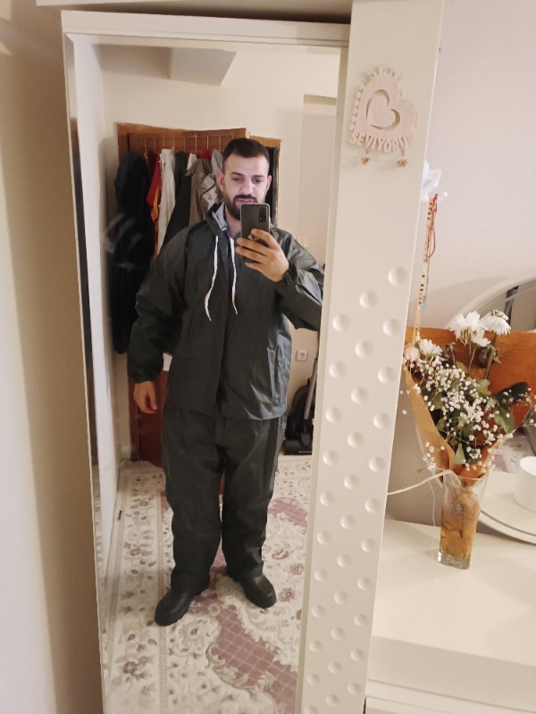 Savage Yağmurluk Balıkçı Takımı - Haki