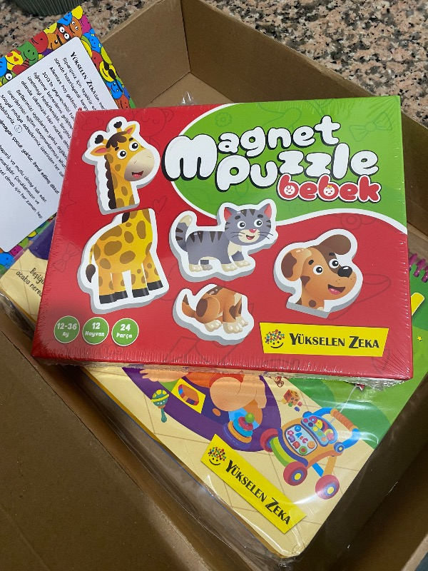 İlk Magnet Puzzle 12 - 36 ay