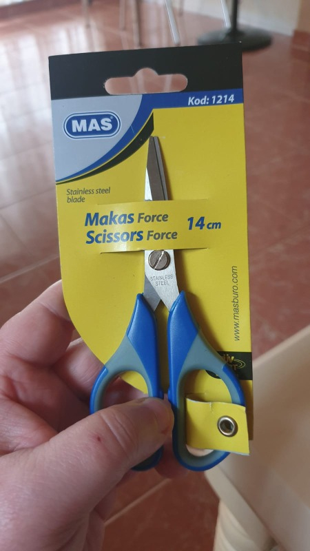 Mas Makas Force 140 mm Paslanmaz Çelik 1214