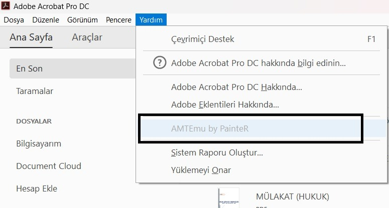 Adobe Acrobat Pro Dc Dijital Lisans